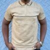 Classic Men T-shirt stripped cream