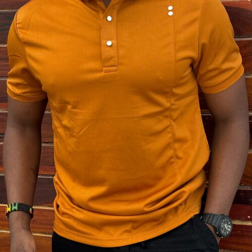 e5811fc5-acad-46d0-8b2c-6533cf0c9fba Classic Men T-shirt polo orange